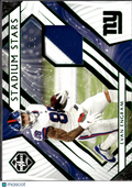 Evan Engram 2022 Panini Limited Stadium Stars Emerald Patch /5 New York Giants