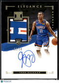 Theo Maledon 2020 Impeccable Elegance Patch RC Auto Gold /10 Thunder