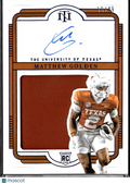 Matthew Golden 2025 National Treasures Collegiate Patch RC Auto Blue /49 Texas