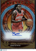 Brice Sensabaugh 2023 Bowman University Inception Orange Auto /25 Ohio State