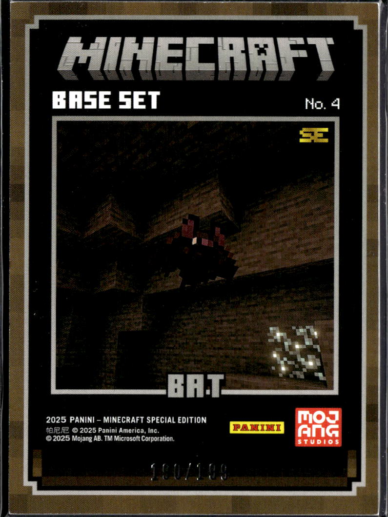 Bat 2025 Panini Minecraft Special Edition /199 #4