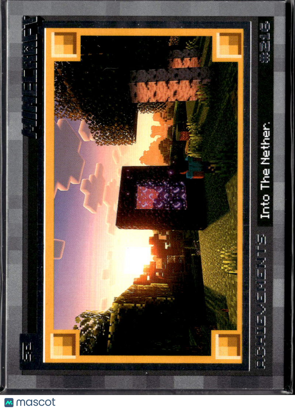 Nether 2025 Panini Minecraft Special Edition Achievements #216 /199