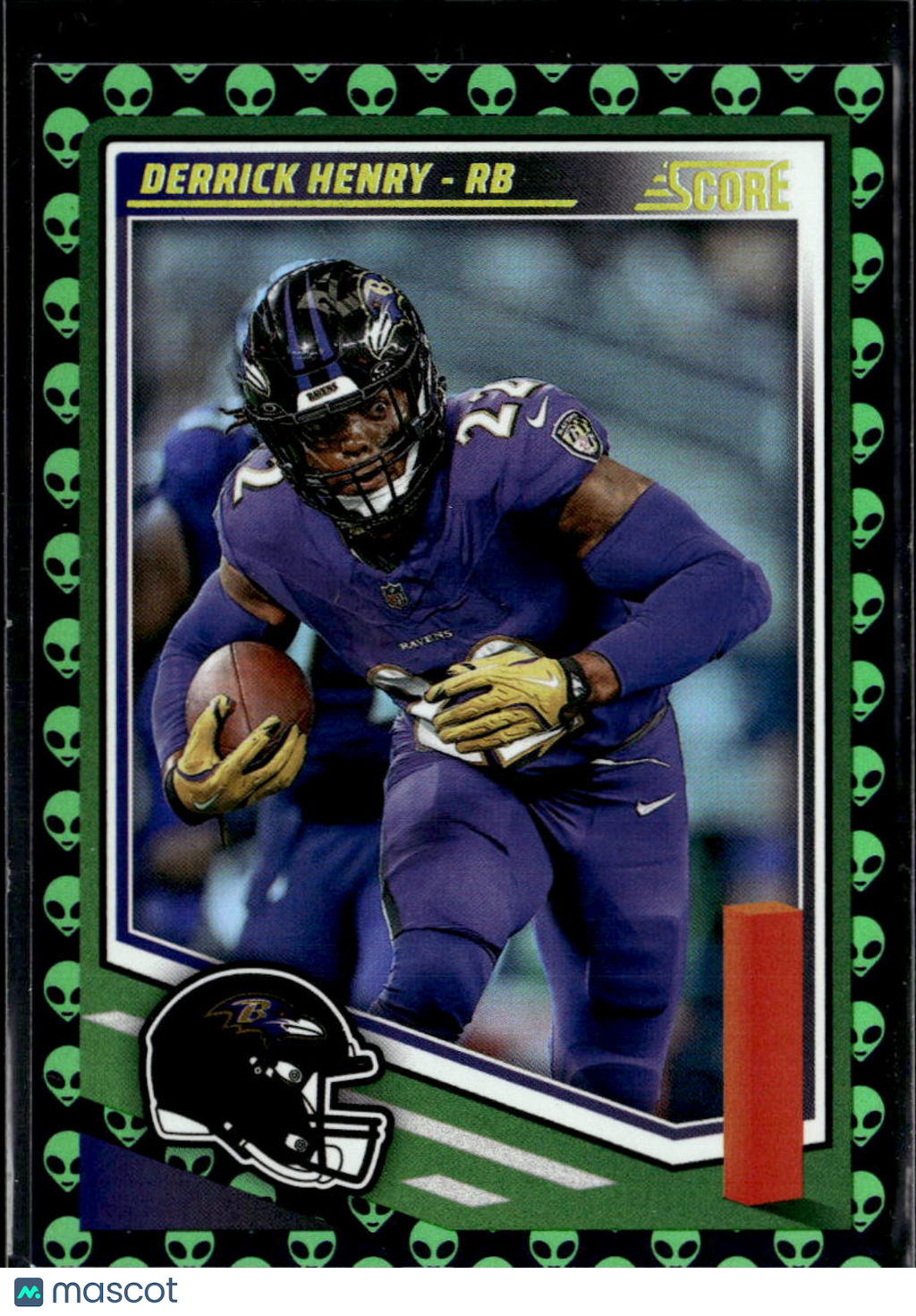 Derrick Henry 2025 Score Extraterrestrial SSP CASE HIT Baltimore Ravens