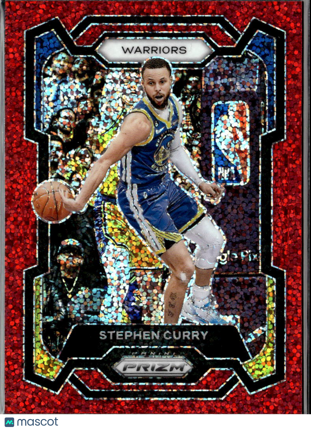 Stephen Curry 2023 Prizm Red Sparkle Prizm Golden State Warriors