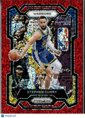 Stephen Curry 2023 Prizm Red Sparkle Prizm Golden State Warriors