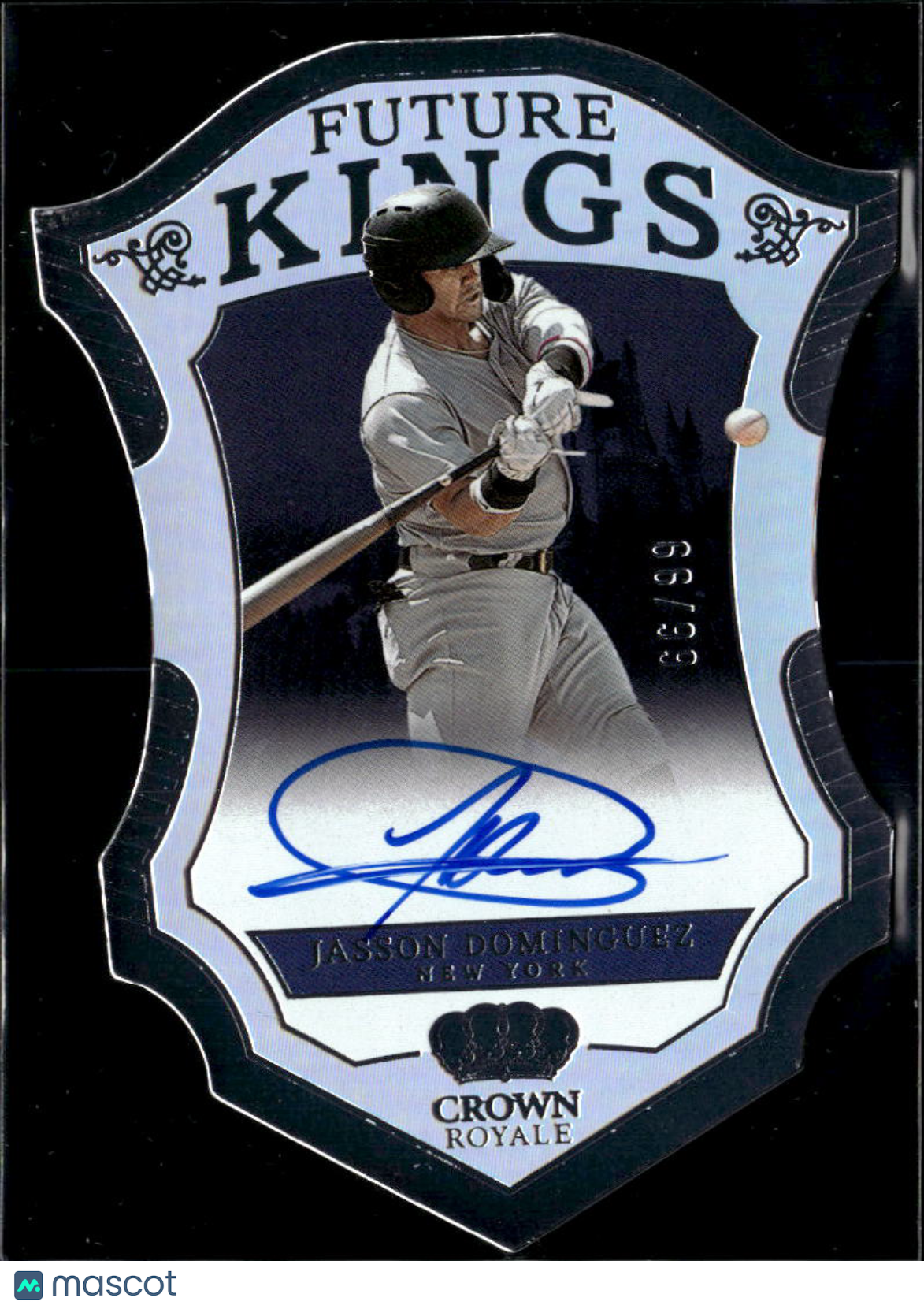 Jasson Dominguez 2023 Crown Royale Auto Autograph 66/99 New York Yankees
