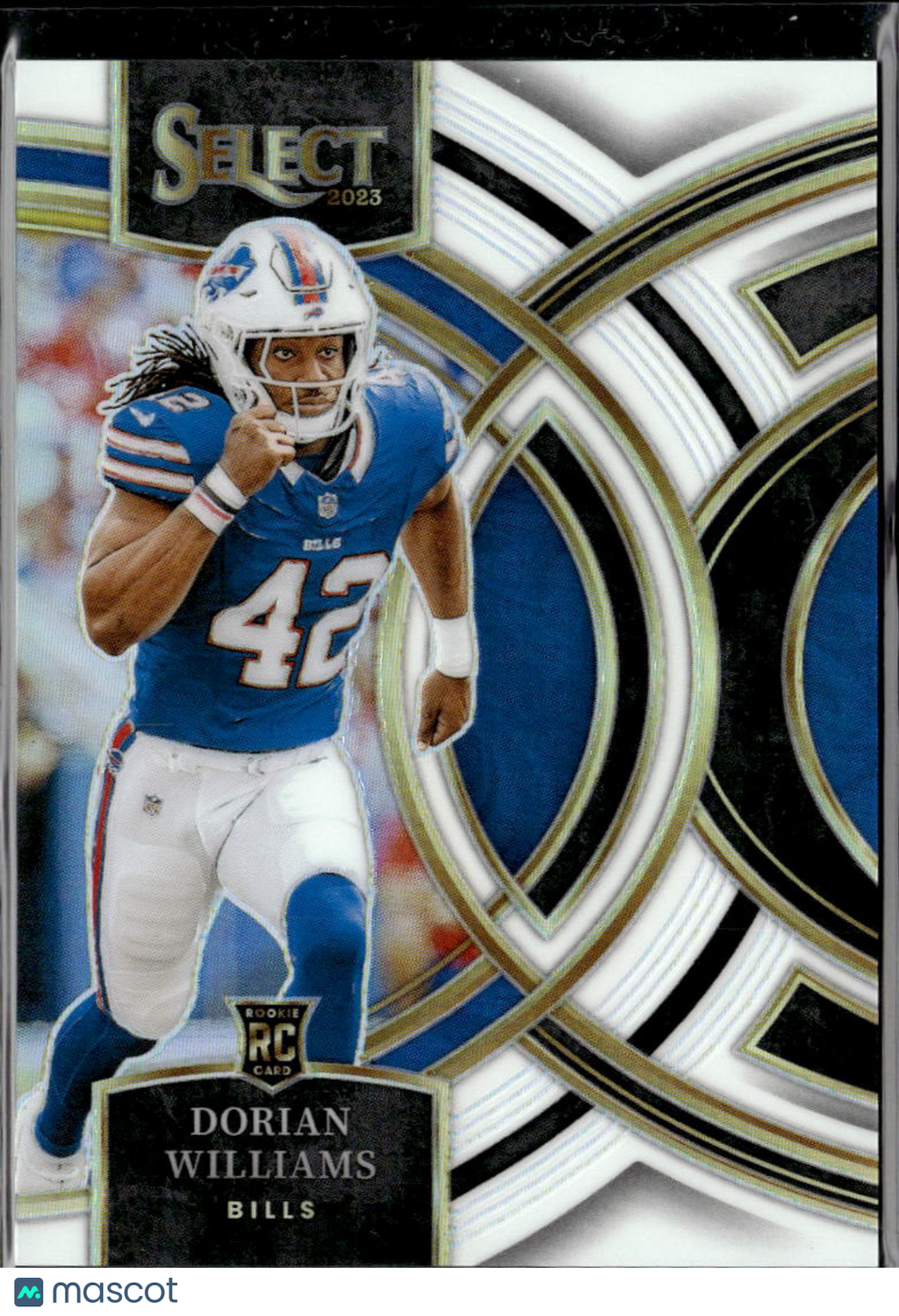 Dorian Williams 2024 Select White Prizm Rookie RC 6/35 Buffalo Bills