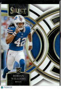 Dorian Williams 2024 Select White Prizm Rookie RC 6/35 Buffalo Bills