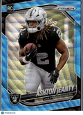 Ashton Jeanty 2025 Prizm Blue Wave Prizm Rookie RC 229/230 Las Vegas Raiders