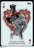 Dylan Cease 2023 Topps All Aces Insert Chicago White Sox