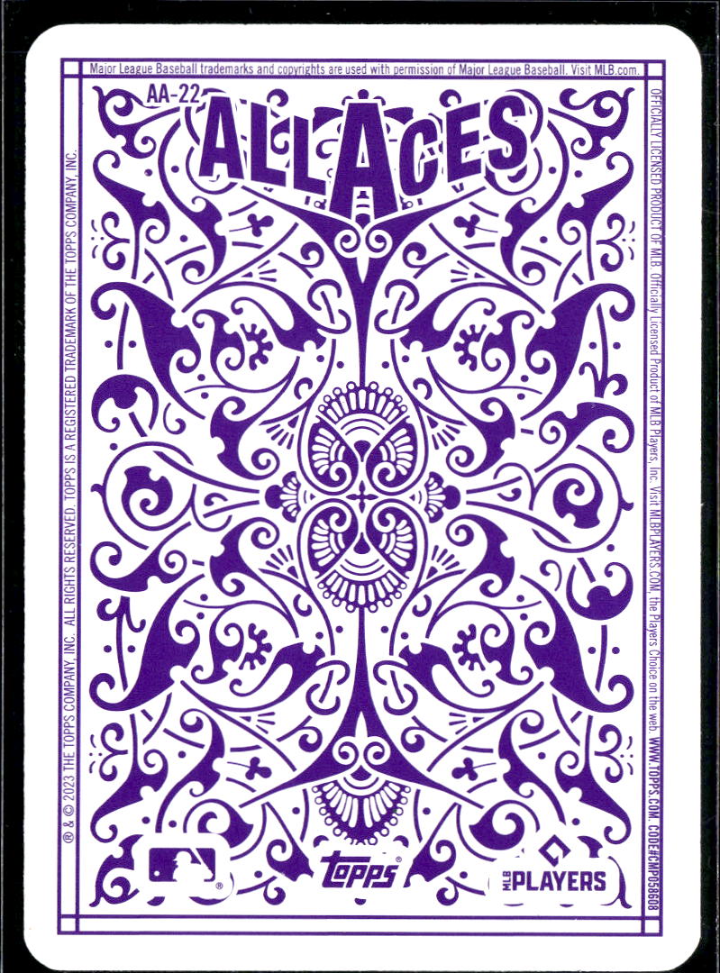 Dylan Cease 2023 Topps All Aces Insert Chicago White Sox