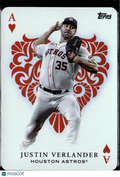 Justin Verlander 2023 Topps All Aces Insert Houston Astros