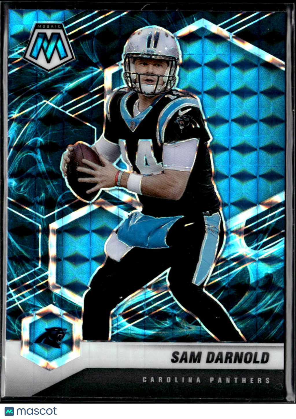 Sam Darnold 2021 Mosaic Genesis SSP SHORTPRINT Carolina Panthers