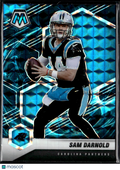 Sam Darnold 2021 Mosaic Genesis SSP SHORTPRINT Carolina Panthers
