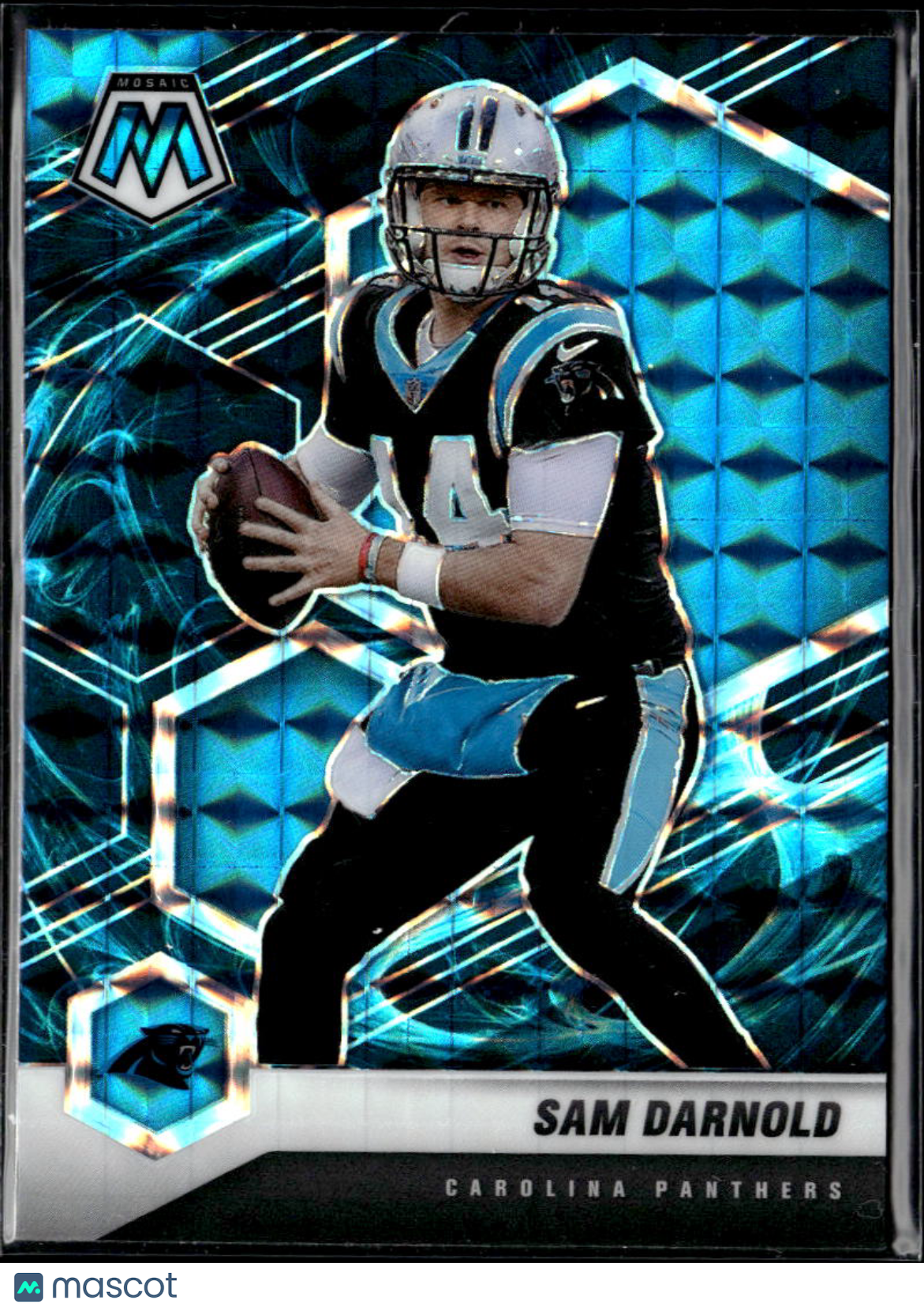 Sam Darnold 2021 Mosaic Genesis SSP SHORTPRINT Carolina Panthers