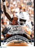 Malcolm Brown 2015 Upper Deck Auto Autograph Image Variation SSP Texas Longhorns