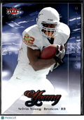 Selvin Young 2007 Fleer Ultra Image Variation SSP RC Rookie Texas Longhorns