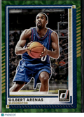 Gilbert Arenas 2025 Donruss Green Laser 5/35 Washington Wizards