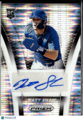 Matt Shaw 2025 Prizm Auto Autograph RC Rookie 78/199 Chicago Cubs