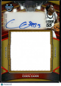 Coen Carr 2026 Bowman's Best Auto Autograph Patch GOLD 13/50 Michigan State