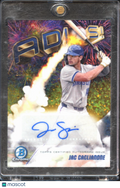 Jac Caglianone 2025 Bowman Chrome Adios! GOLD Auto Autograph 37/50 KC Royals