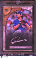 Shota Imanaga 2025 Museum Collection Museum Framed Auto Autograph 11/25 Cubs