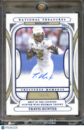 Travis Hunter 2025 National Treasures Auto Autograph RC 71/75 Colorado Buffaloes
