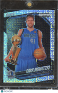 Dirk Nowitzki 2024-25 Prizm Black Mojo Prizm 10/25 Dallas Mavericks