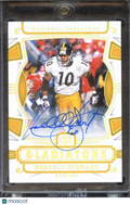 Kordell Stewart 2025 National Treasures Gladiators Auto Autograph 2/10 Steelers