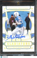 Billy White Shoes Johnson 2025 National Treasures Auto Autograph 2/10 Oilers
