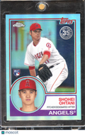 Shohei Ohtani 2018 Topps Chrome '83 Rookie RC Refractor Los Angeles Angels