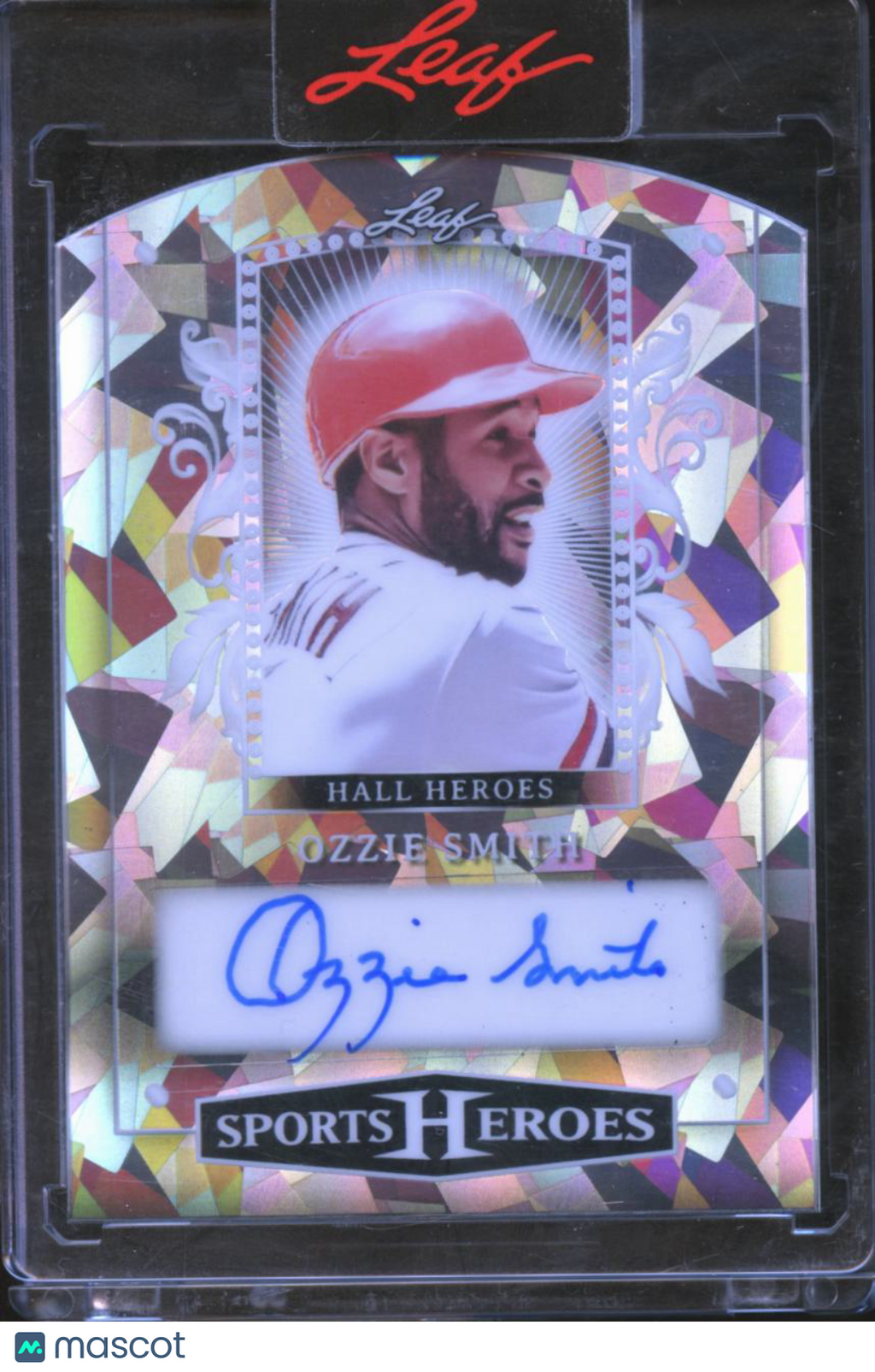 Ozzie Smith 2025 Leaf Sports Heroes Auto Autograph 2/20 St. Louis Cardinals