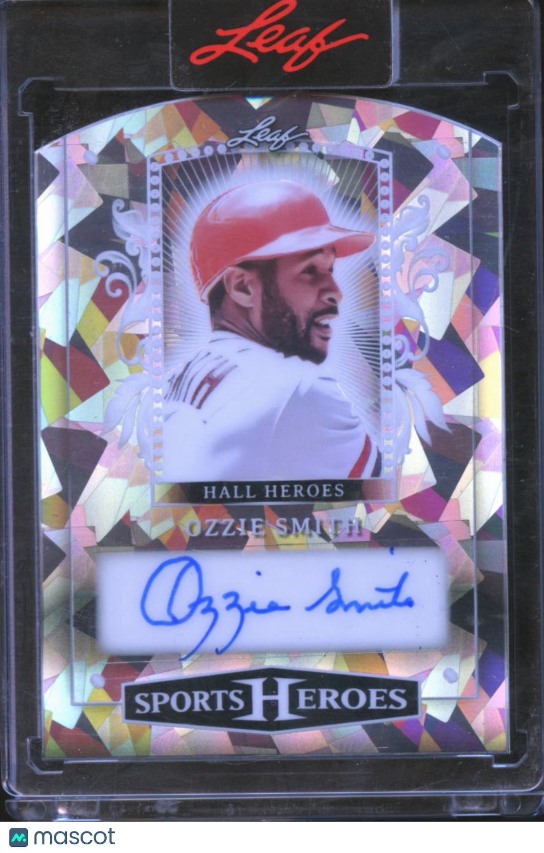 Ozzie Smith 2025 Leaf Sports Heroes Auto Autograph 2/20 St. Louis Cardinals