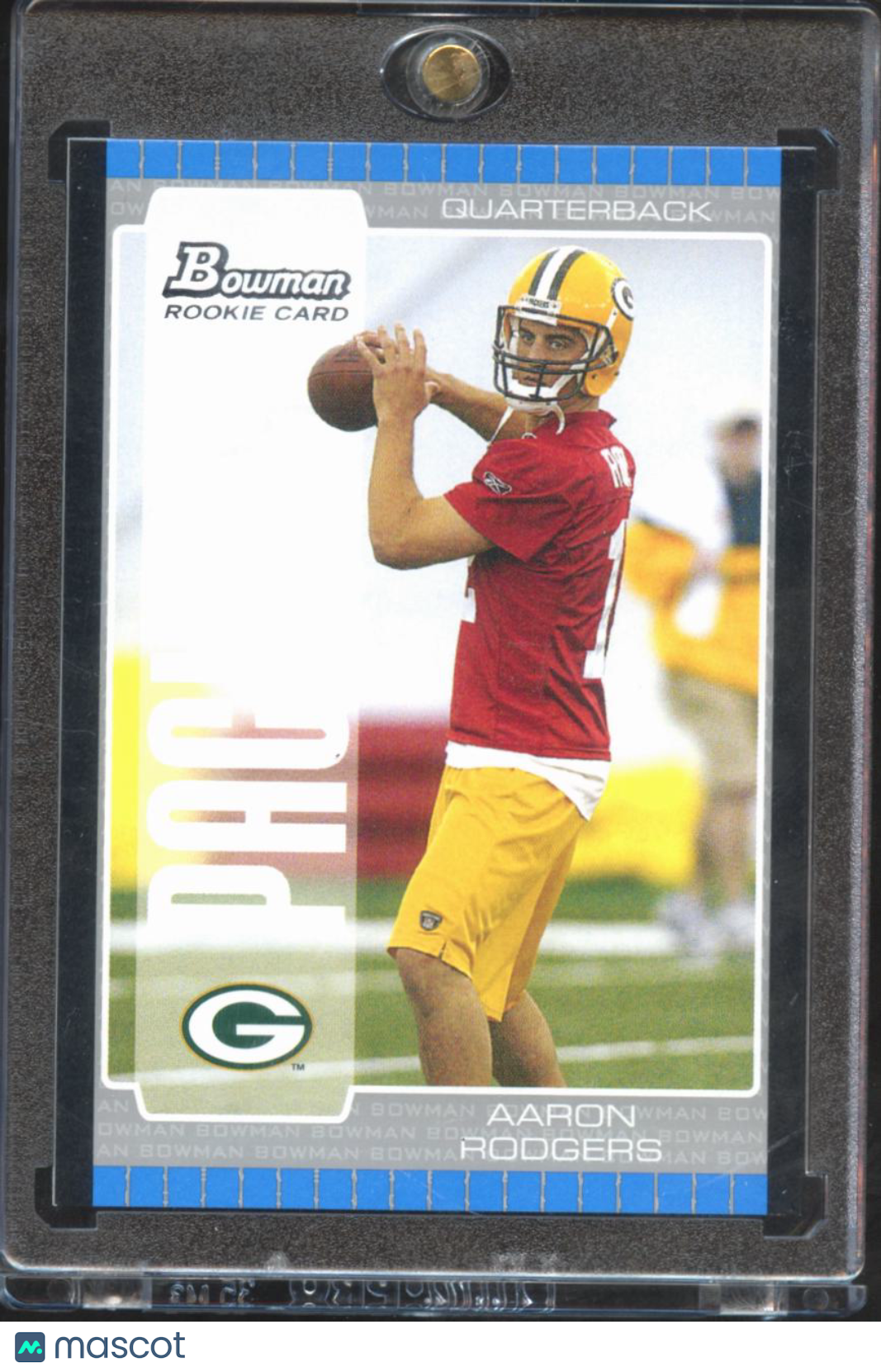 Aaron Rodgers 2005 Bowman Silver Rookie RC 20/200 Green Bay Packers