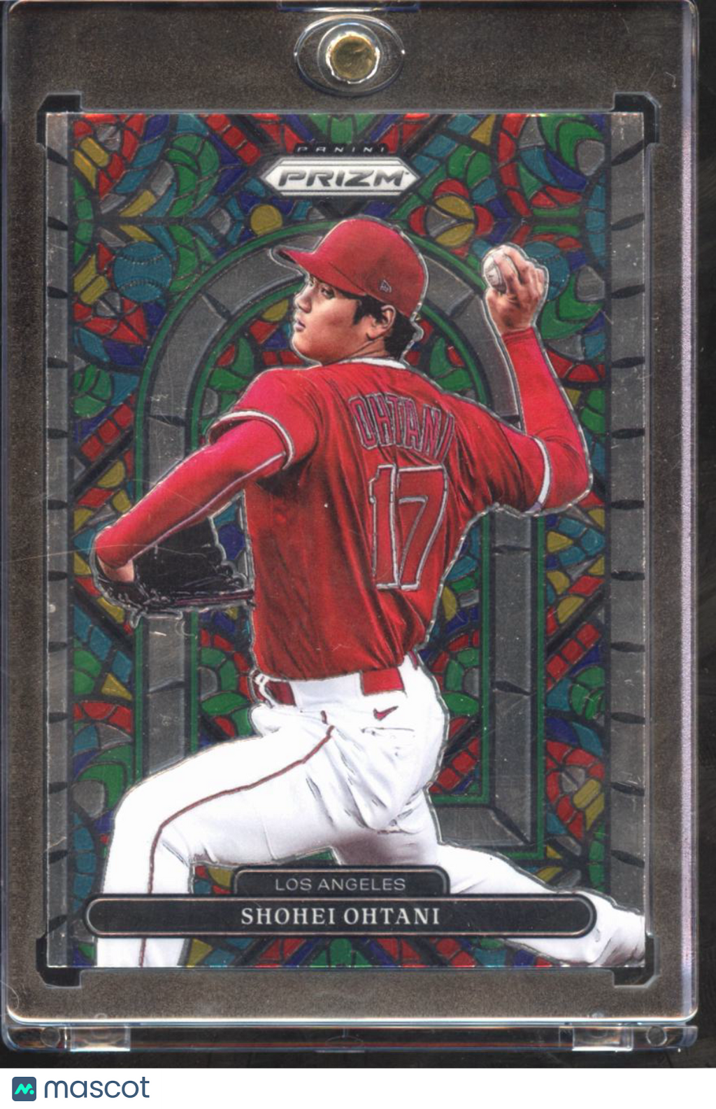 Shohei Ohtani 2022 Prizm Stained Glass SSP Los Angeles Angels