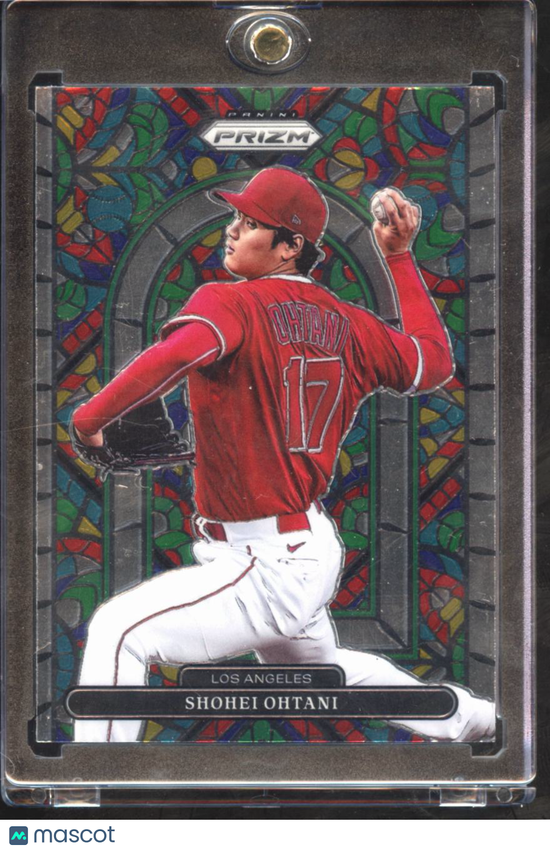 Shohei Ohtani 2022 Prizm Stained Glass SSP Los Angeles Angels
