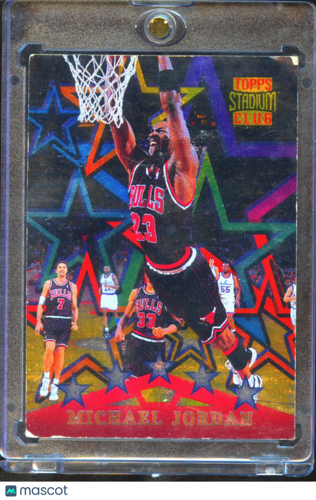 Michael Jordan 1996 Topps Stadium Club Special Forces POOR #SF4 Chicago Bulls