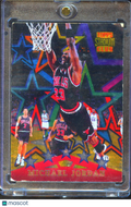 Michael Jordan 1996 Topps Stadium Club Special Forces POOR #SF4 Chicago Bulls