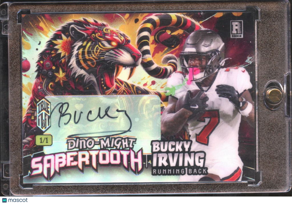 Bucky Irving 2024 Wild Card Auto Autograph Rookie 1/1 Tampa Bay Buccaneers
