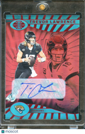Trevor Lawrence 2024 Illusions Auto Autograph RED 23/99 Jacksonville Jaguars