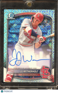 JJ Wetherholt 2025 Bowman Chrome Mega Box Auto Autograph St. Louis Cardinals