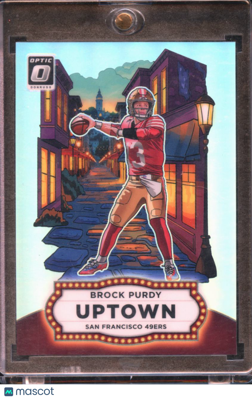 Brock Purdy 2025 Optic UPTOWN SSP CASE HIT San Francisco 49ers