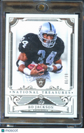 Bo Jackson 2025 National Treasures 84/99 Las Vegas Raiders