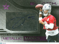 Joe Milton III 2025 Panini Black Metallic Marks Auto Autograph 64/99 Cowboys