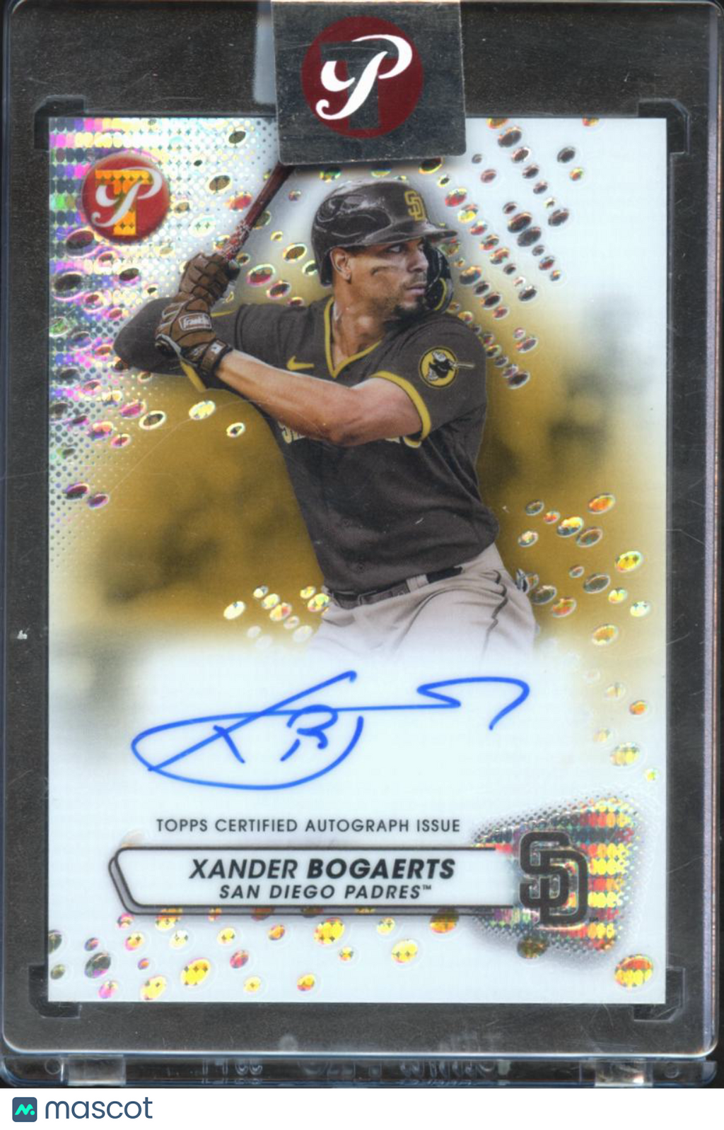 Xander Bogaerts 2023 Topps Pristine Auto Autograph GOLD 9/50 San Diego Padres