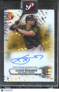 Xander Bogaerts 2023 Topps Pristine Auto Autograph GOLD 9/50 San Diego Padres
