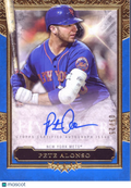 Pete Alonso 2020 Topps Five Star Auto Autograph Blue 9/25 New York Mets