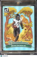 Brian Thomas Jr. 2025 Donruss DOWNTOWN SSP CASE HIT Jacksonville Jaguars