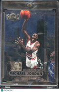 Michael Jordan 1997-98 SkyBox Metal Universe Card #23 Chicago Bulls