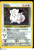 Clefairy 1999 Base Set Holo Rare #5/102